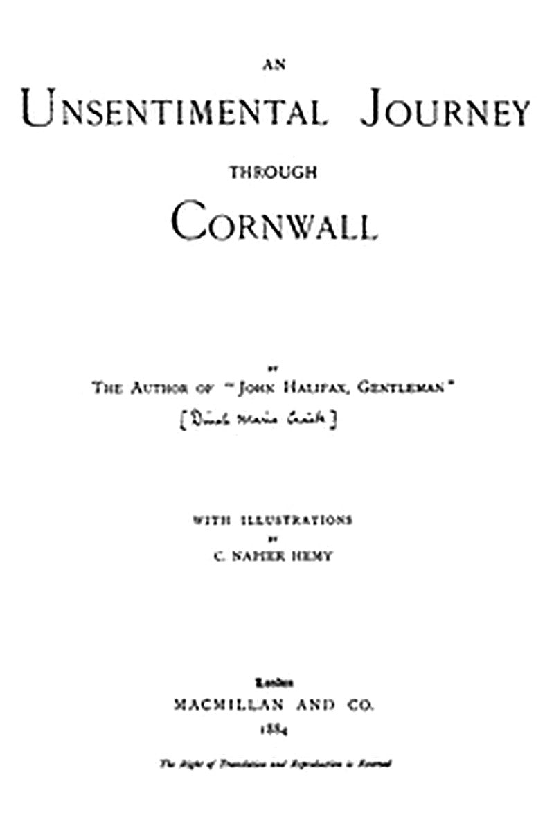 An Unsentimental Journey through Cornwall