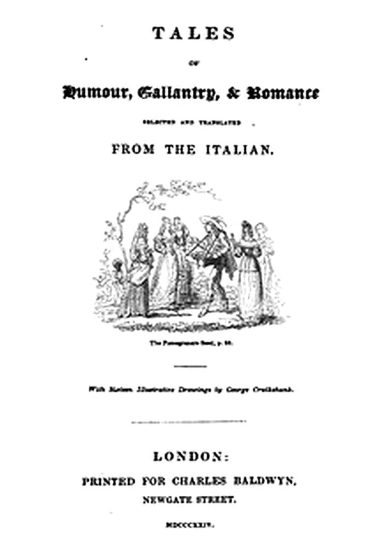 Tales of Humour, Gallantry & Romance, Selected and Translated from the Italian