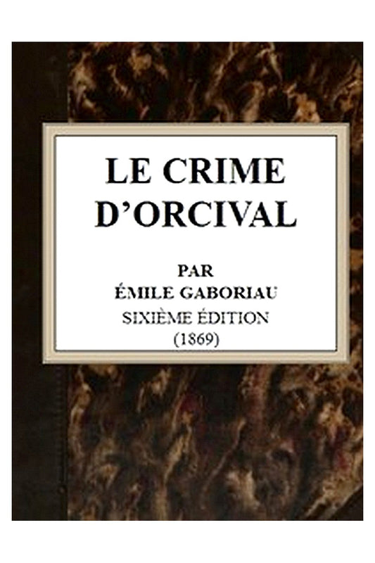 Le crime d'Orcival