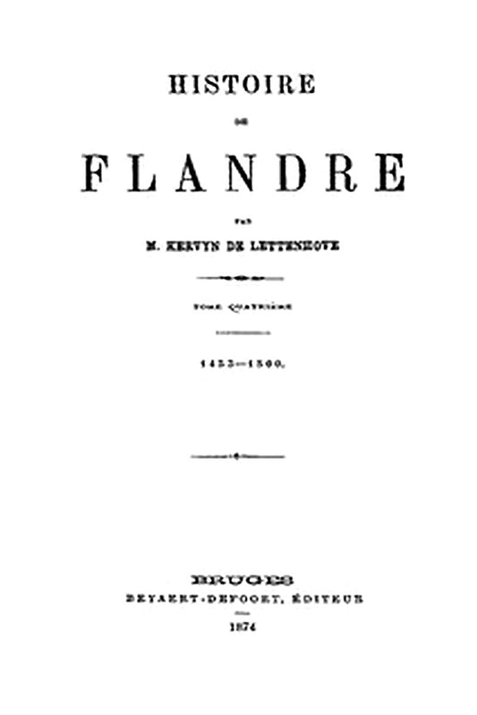 Histoire de Flandre (T. 4/4)