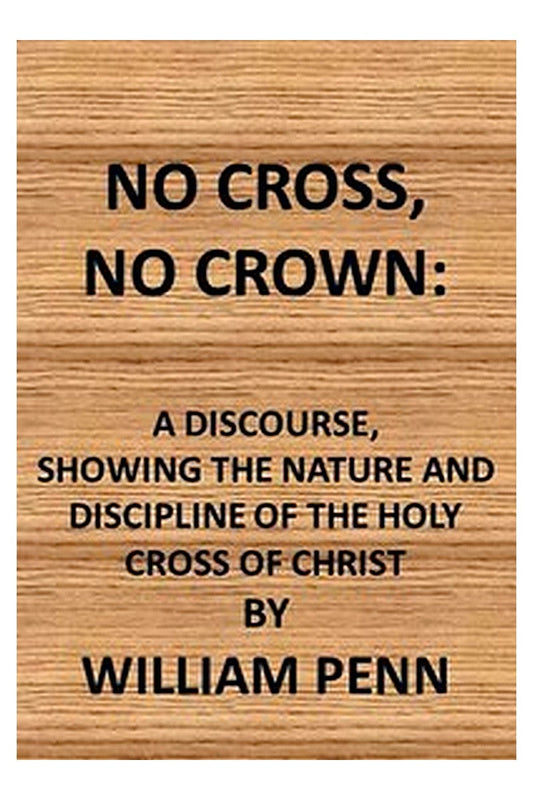 No Cross, No Crown
