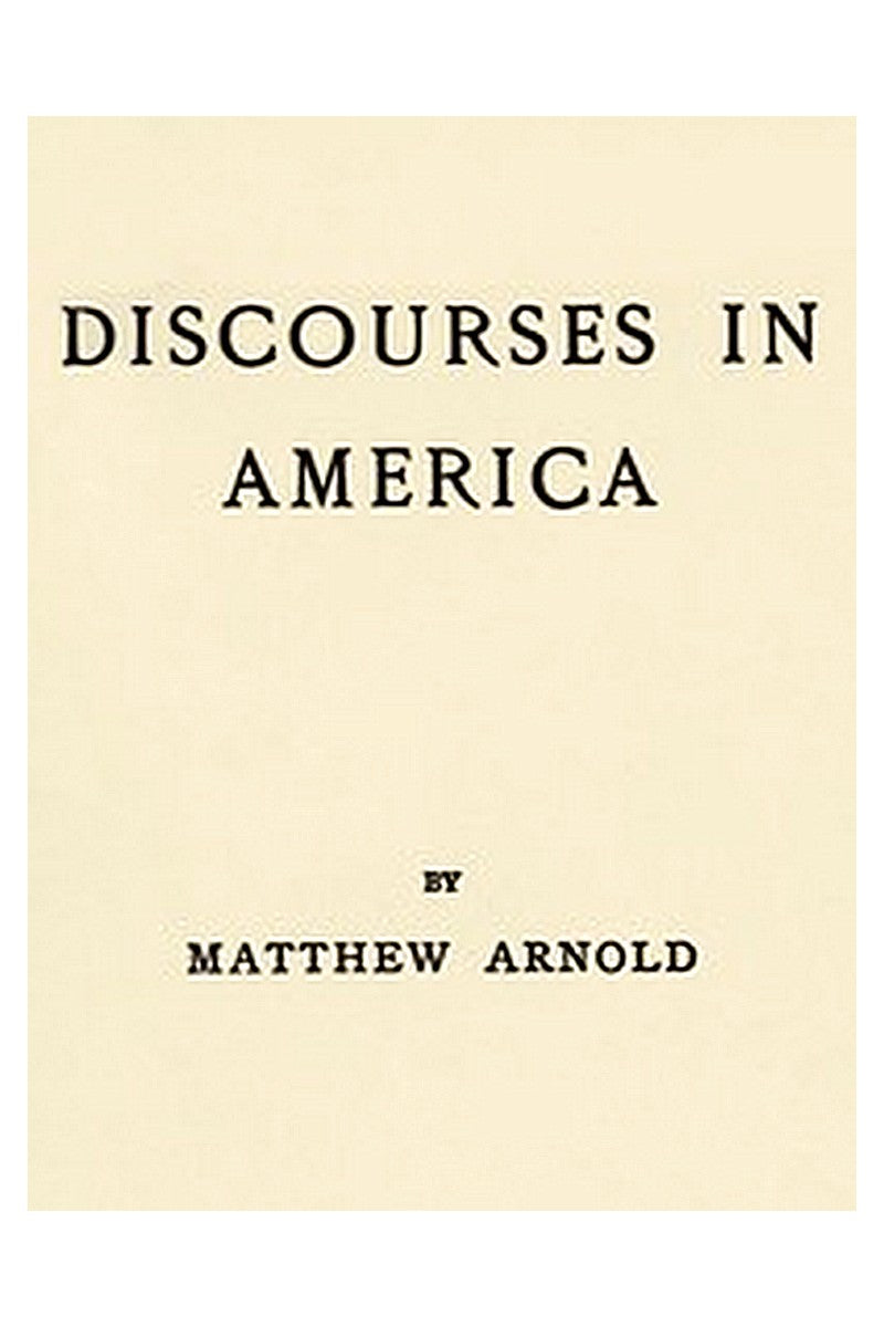 Discourses in America