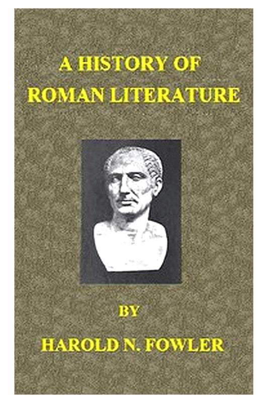 A History of Roman Literature