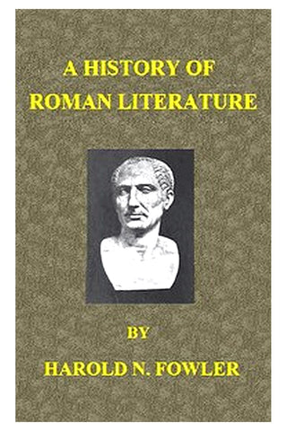 A History of Roman Literature