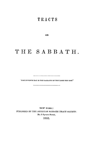 Tracts on the Sabbath
