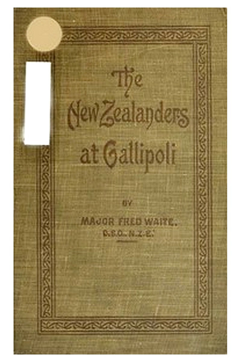 New Zealanders at Gallipoli