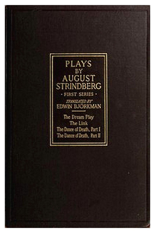 Plays by August Strindberg, First Series