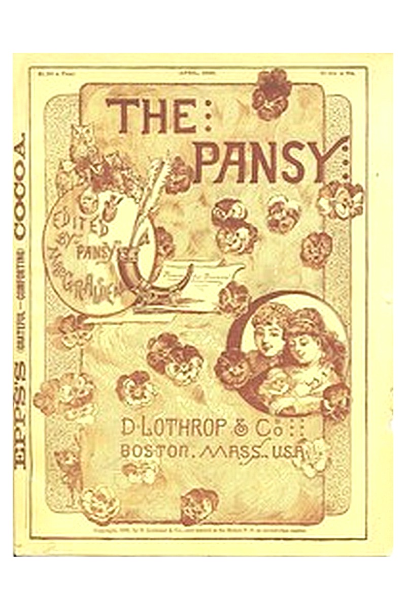 The Pansy Magazine, April 1886