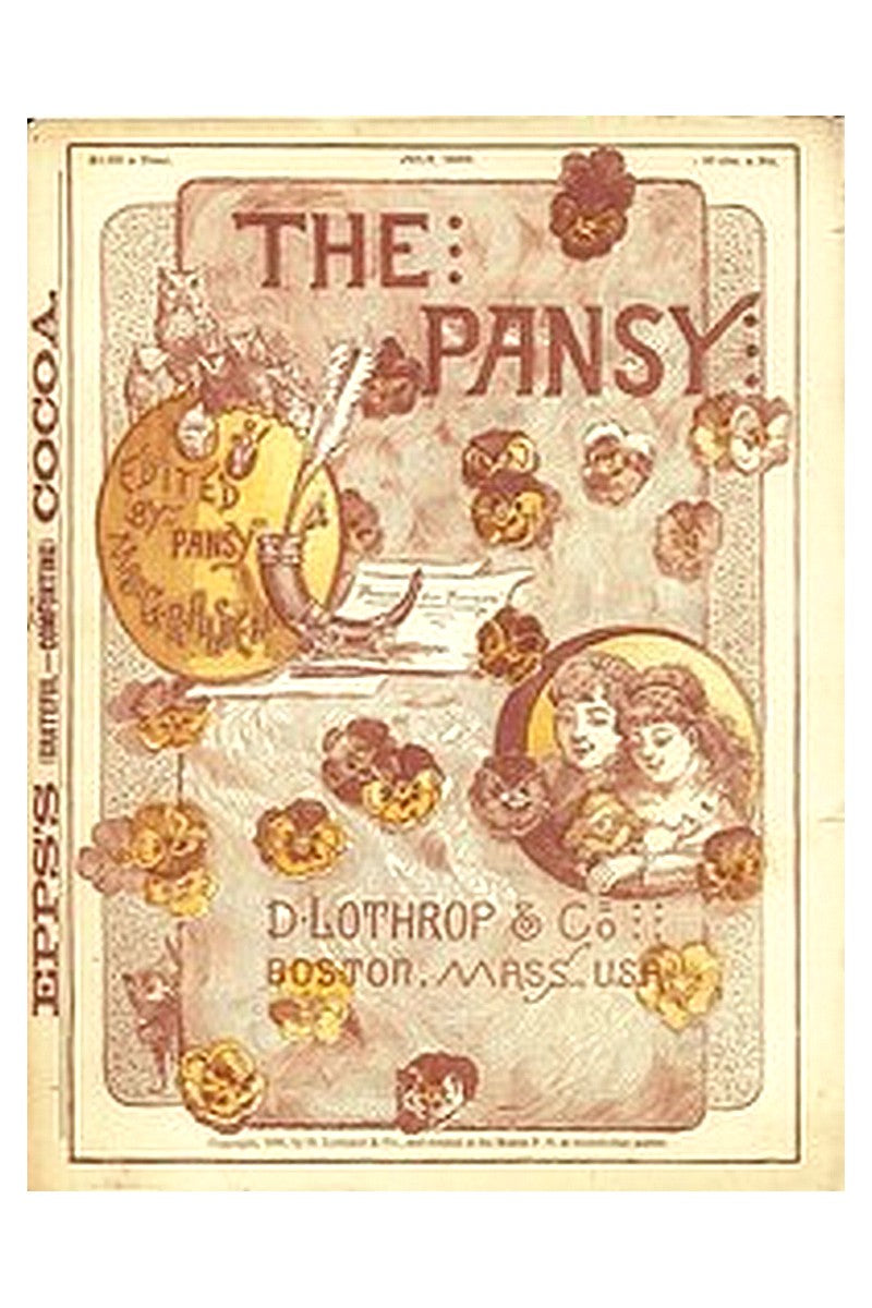 The Pansy Magazine, July 1886