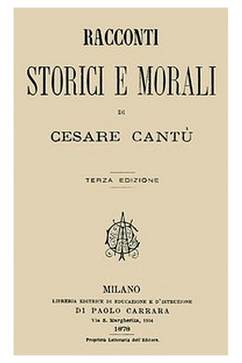 Racconti storici e morali