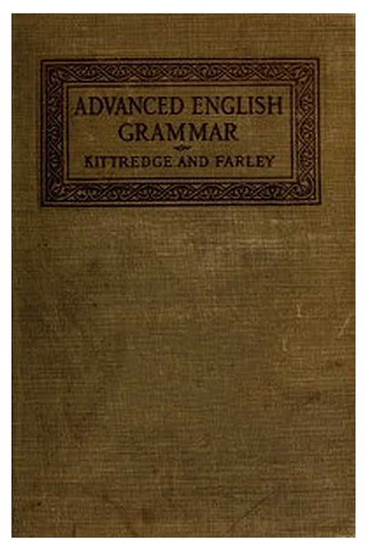 An Advanced English Grammar with Exercises