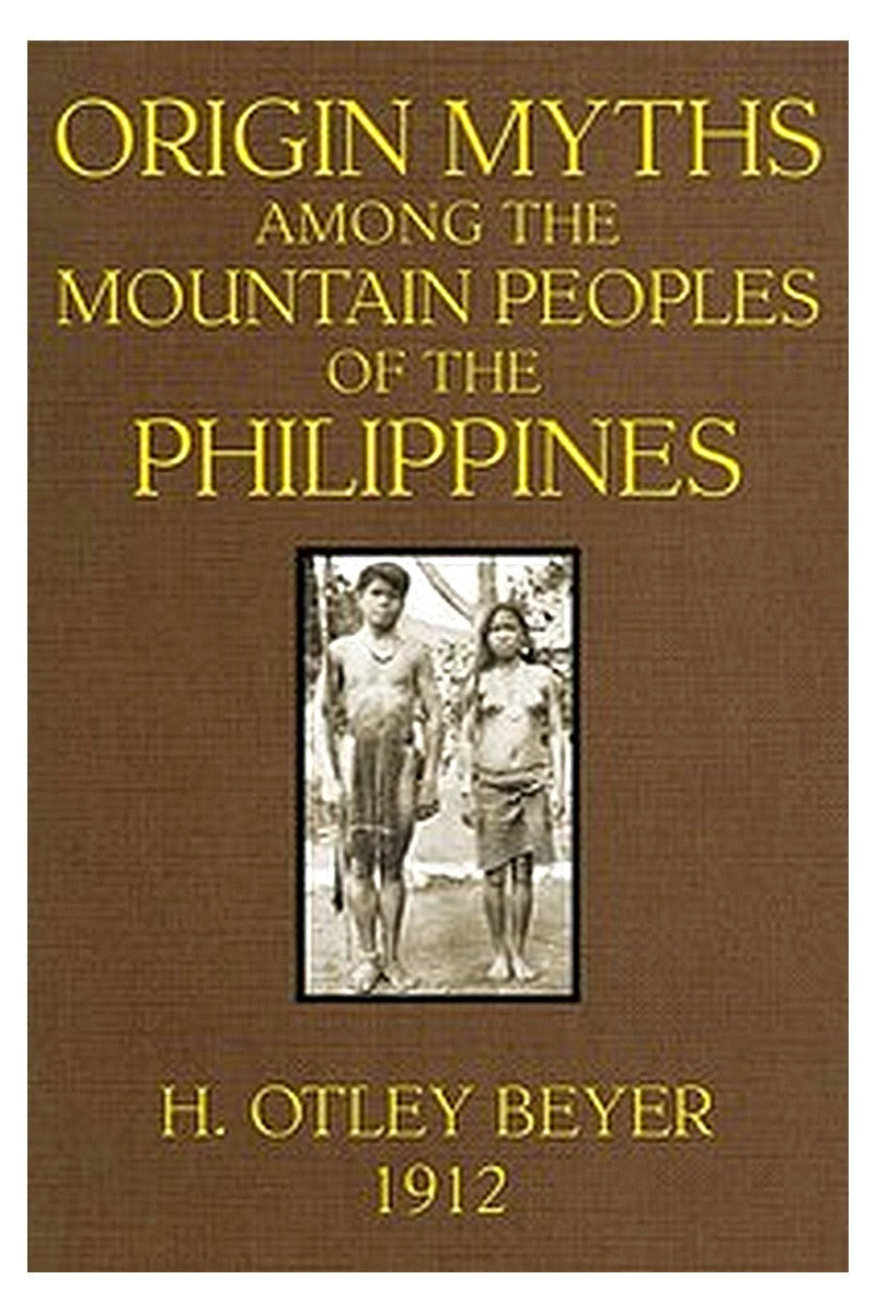 Origin Myths among the Mountain Peoples of the Philippines