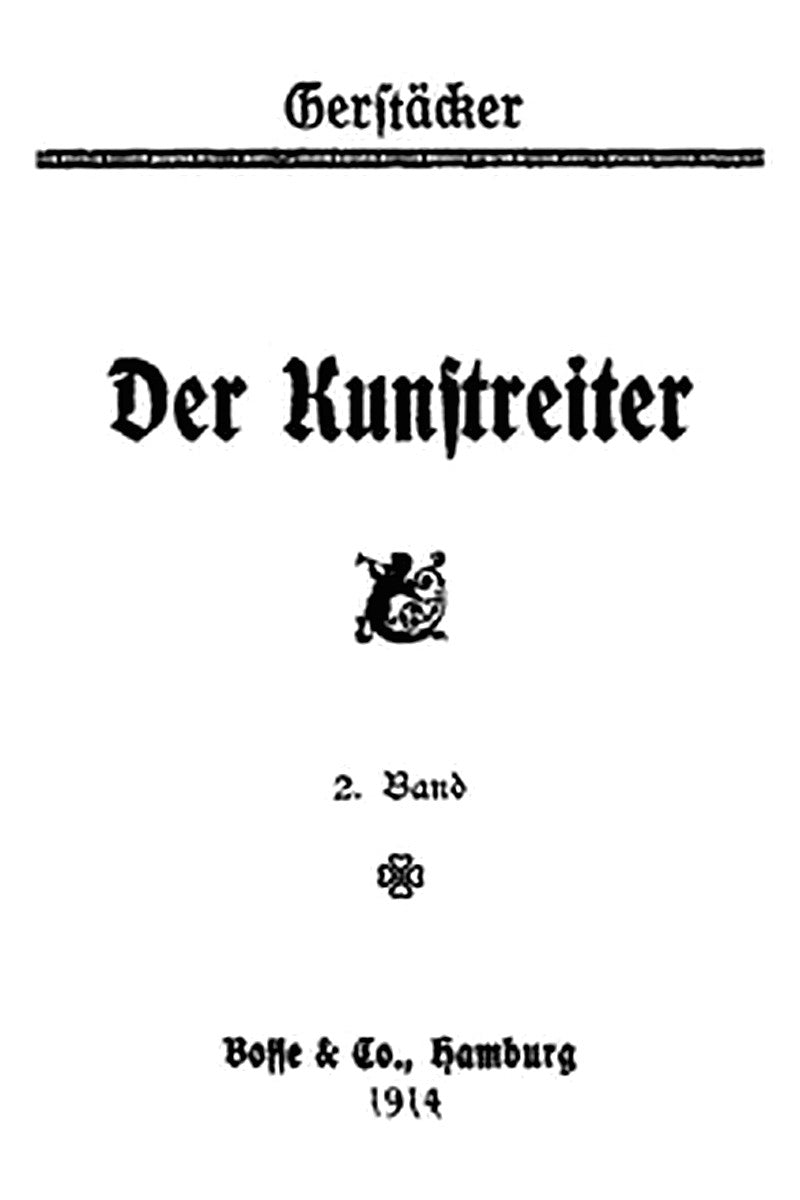 Der Kunstreiter, 2. Band