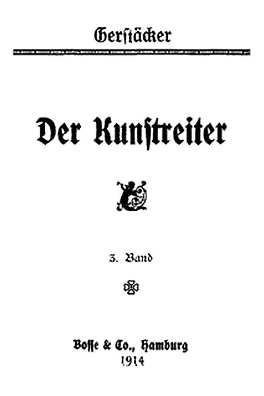 Der Kunstreiter, 3. Band