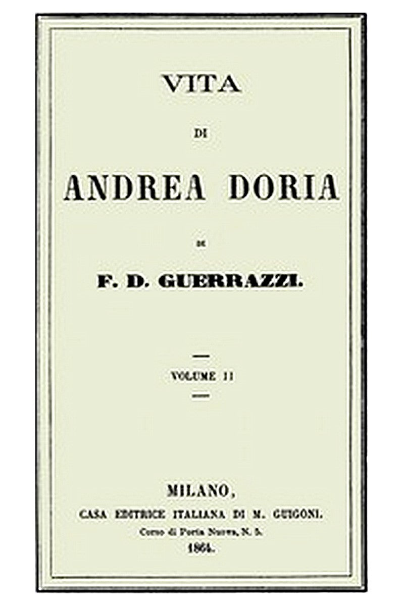 Vita di Andrea Doria, Volume II