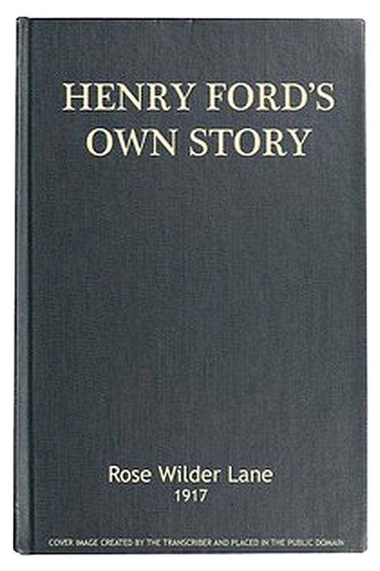 Henry Ford's Own Story
