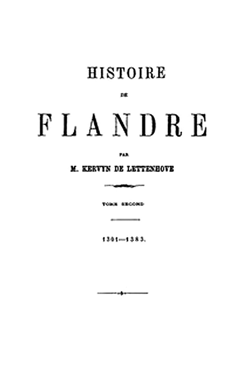 Histoire de Flandre (T. 2/4)