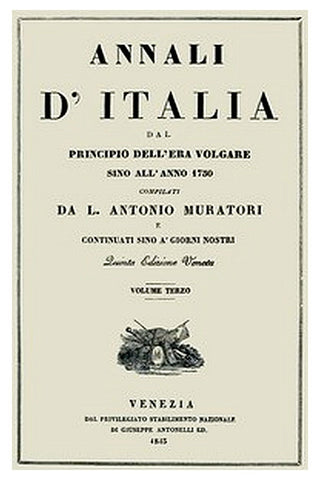Annali d'Italia, vol. 3
