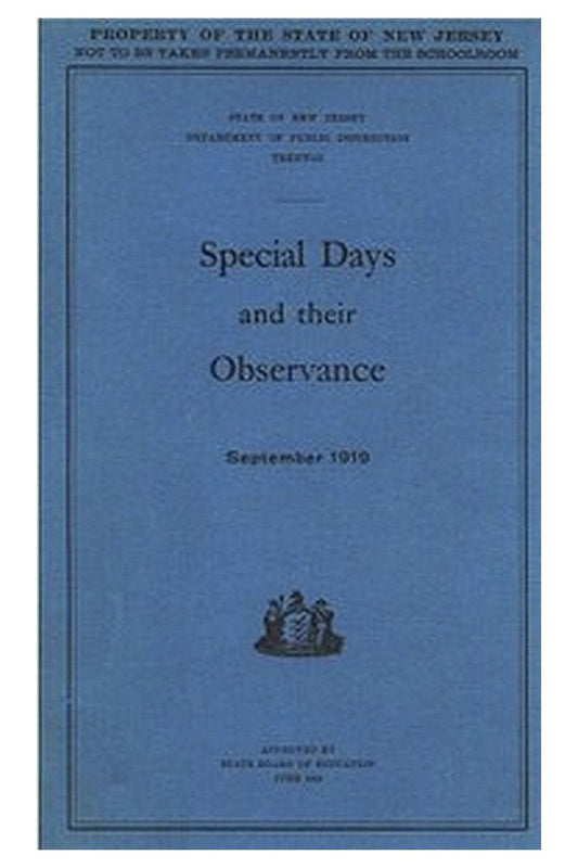 Special Days and Their Observance
