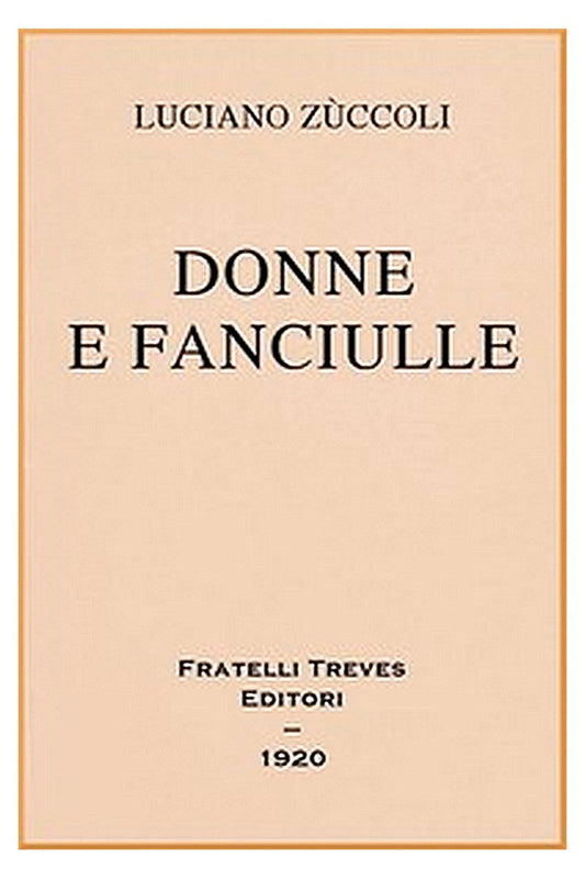 Donne e fanciulle