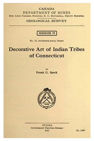 Decorative Art of Indian Tribes of Connecticut