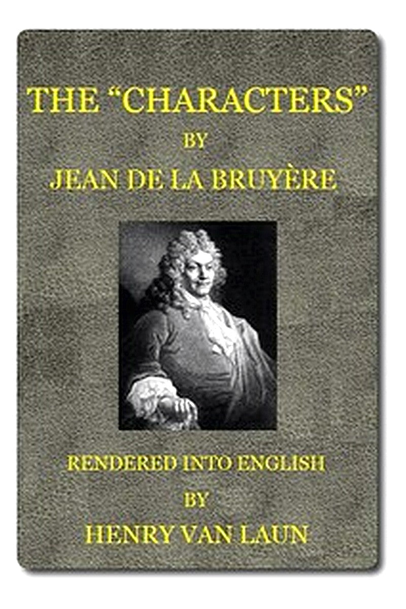The "Characters" of Jean de La Bruyère