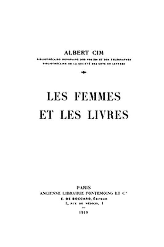 Les femmes et les livres