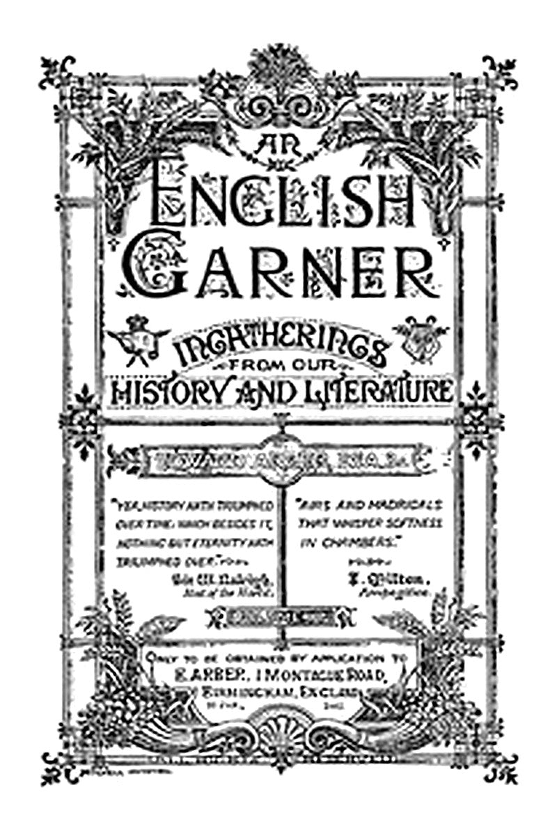 An English Garner: Ingatherings from Our History and Literature (4 of 8)