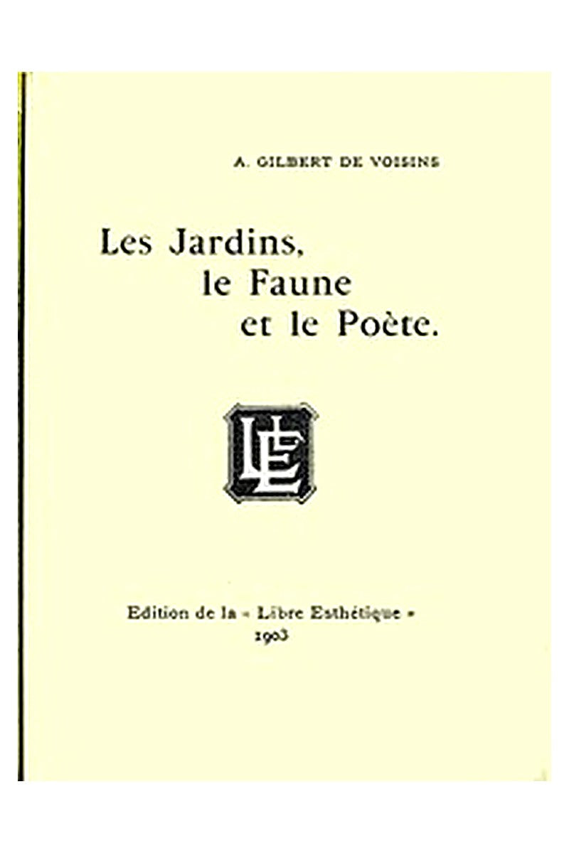 Les jardins, le faune et le poète