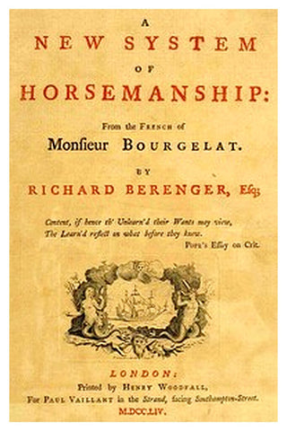 A New System of Horsemanship