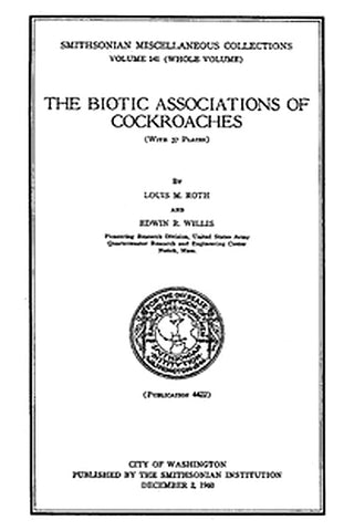 The Biotic Associations of Cockroaches