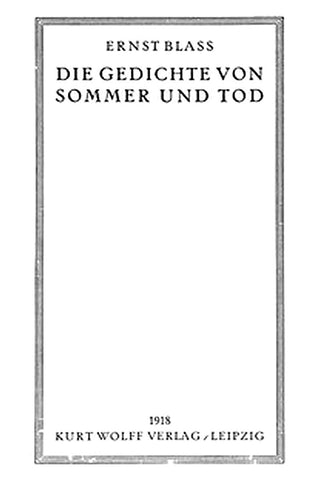 Die Gedichte von Sommer und Tod