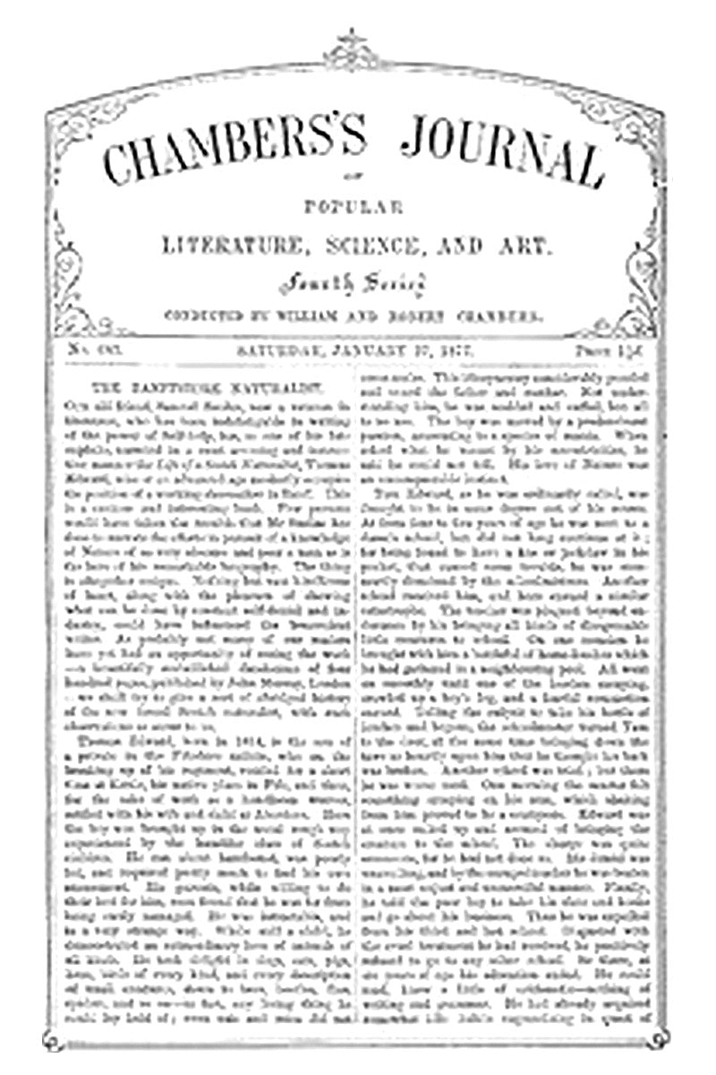 Chambers's Journal of Popular Literature, Science, and Art, No. 683
