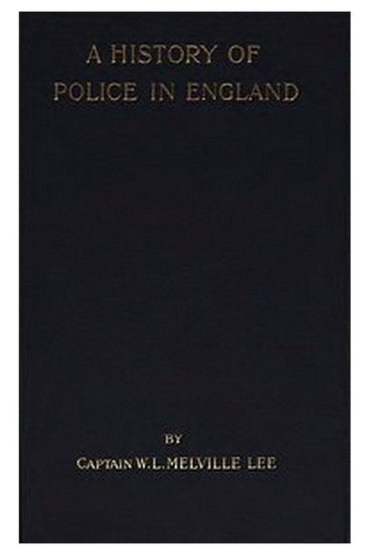 A History of Police in England