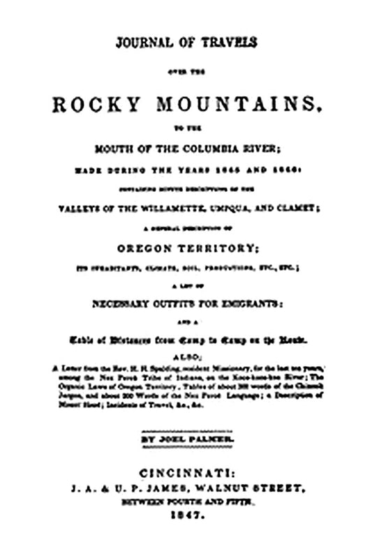 Early western travels, 1748-1846, v. 30
