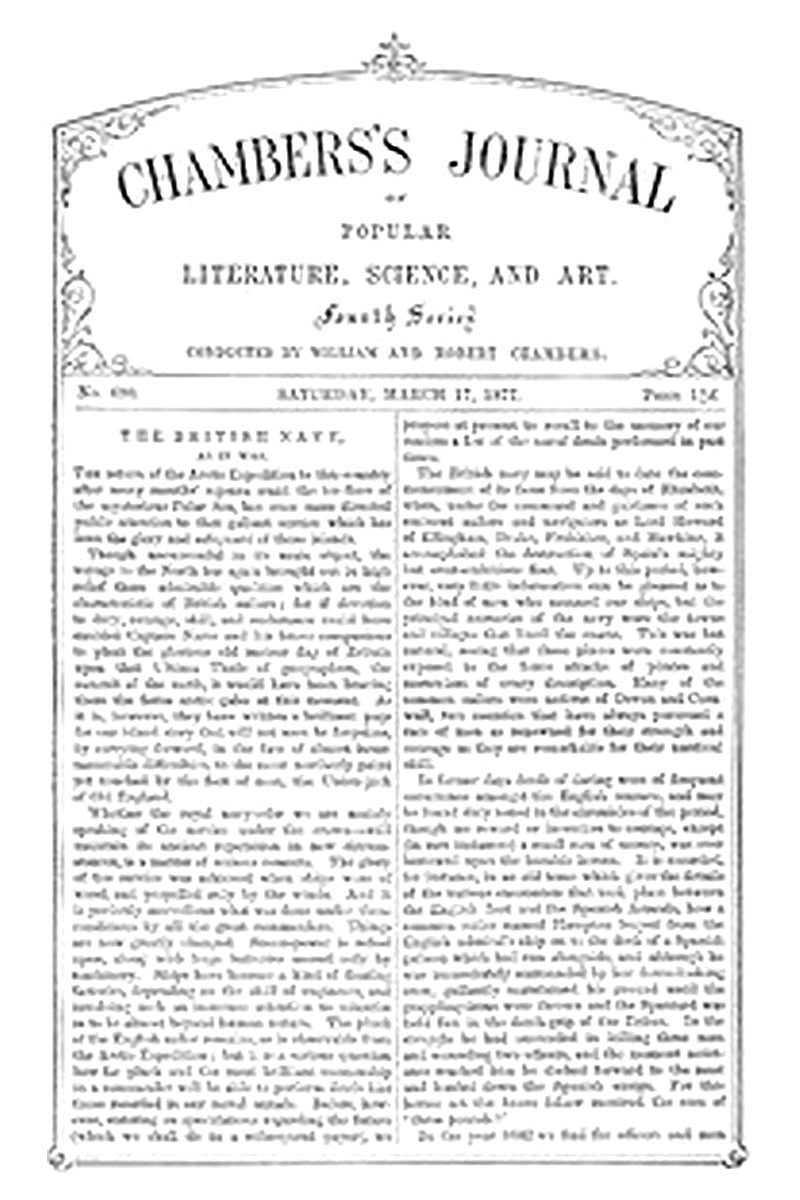 Chambers's Journal of Popular Literature, Science, and Art, No.690