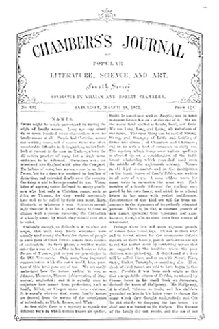 Chambers's Journal of Popular Literature, Science, and Art, No. 691