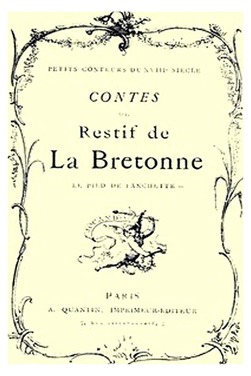 Contes de Restif de la Bretonne
