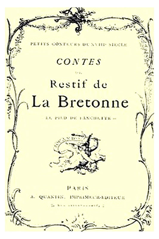 Contes de Restif de la Bretonne
