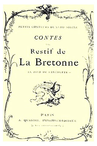 Contes de Restif de la Bretonne
