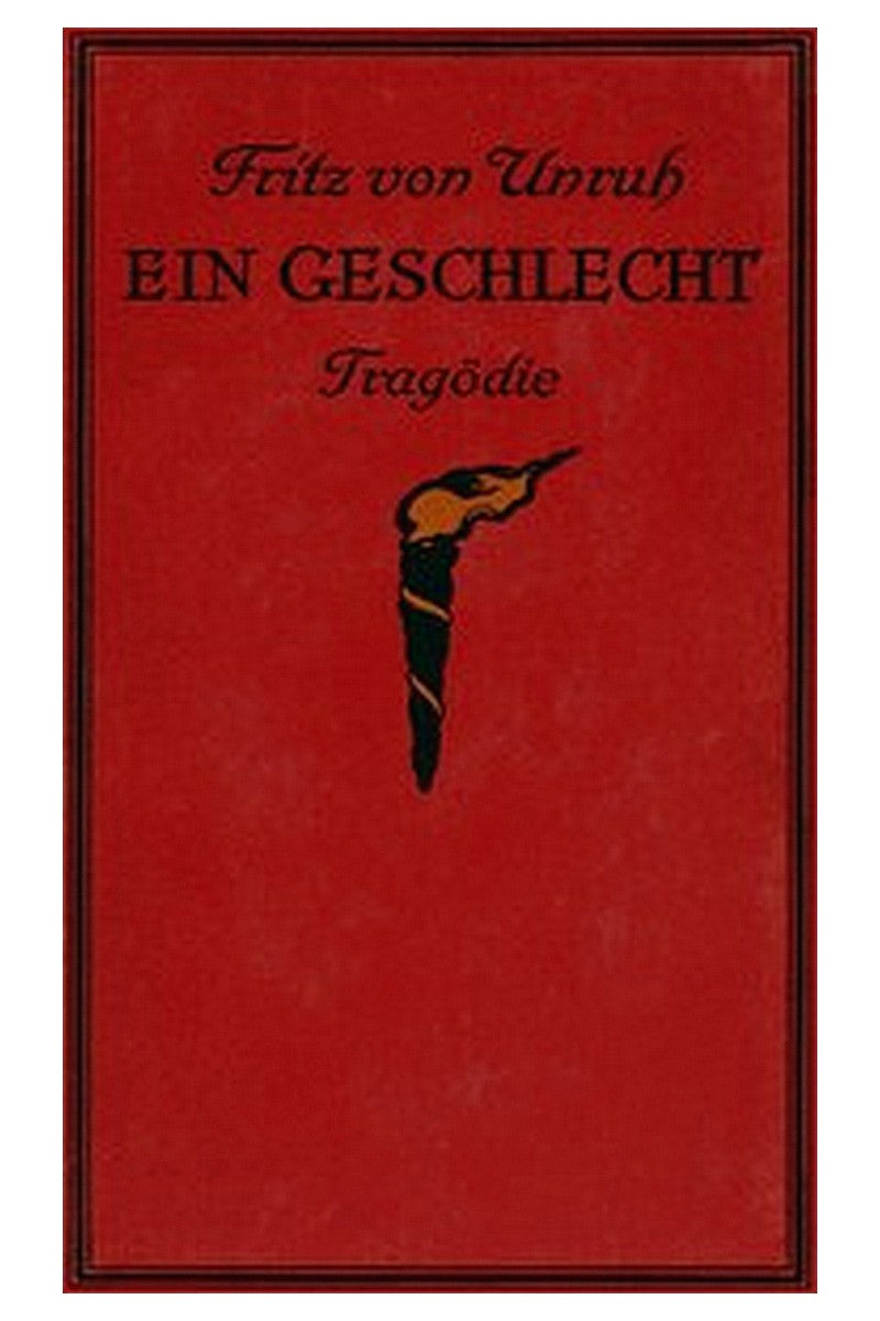 Ein Geschlecht: Tragödie