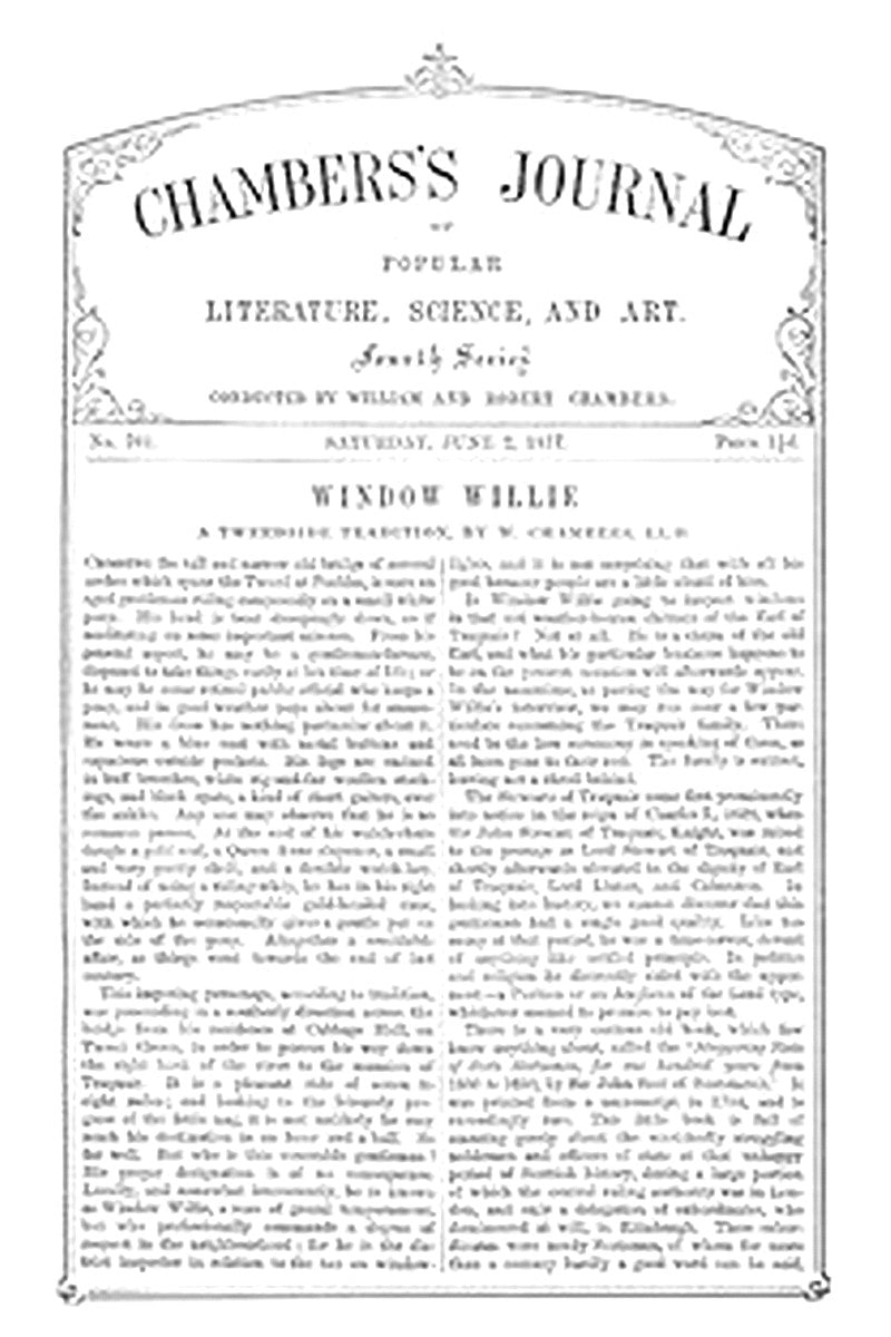 Chambers's Journal of Popular Literature, Science, and Art, No. 701