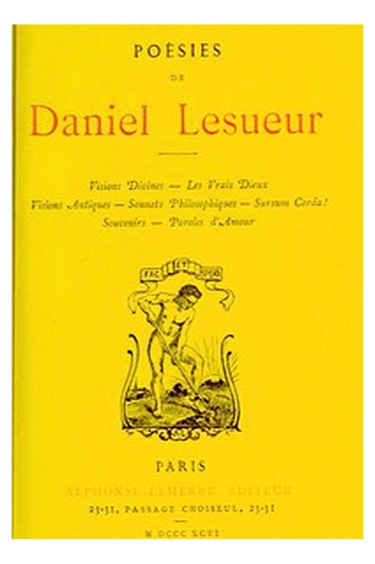 Poésies de Daniel Lesueur