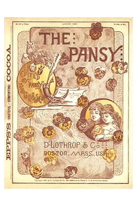 The Pansy Magazine, August 1886