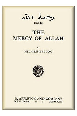 The Mercy of Allah