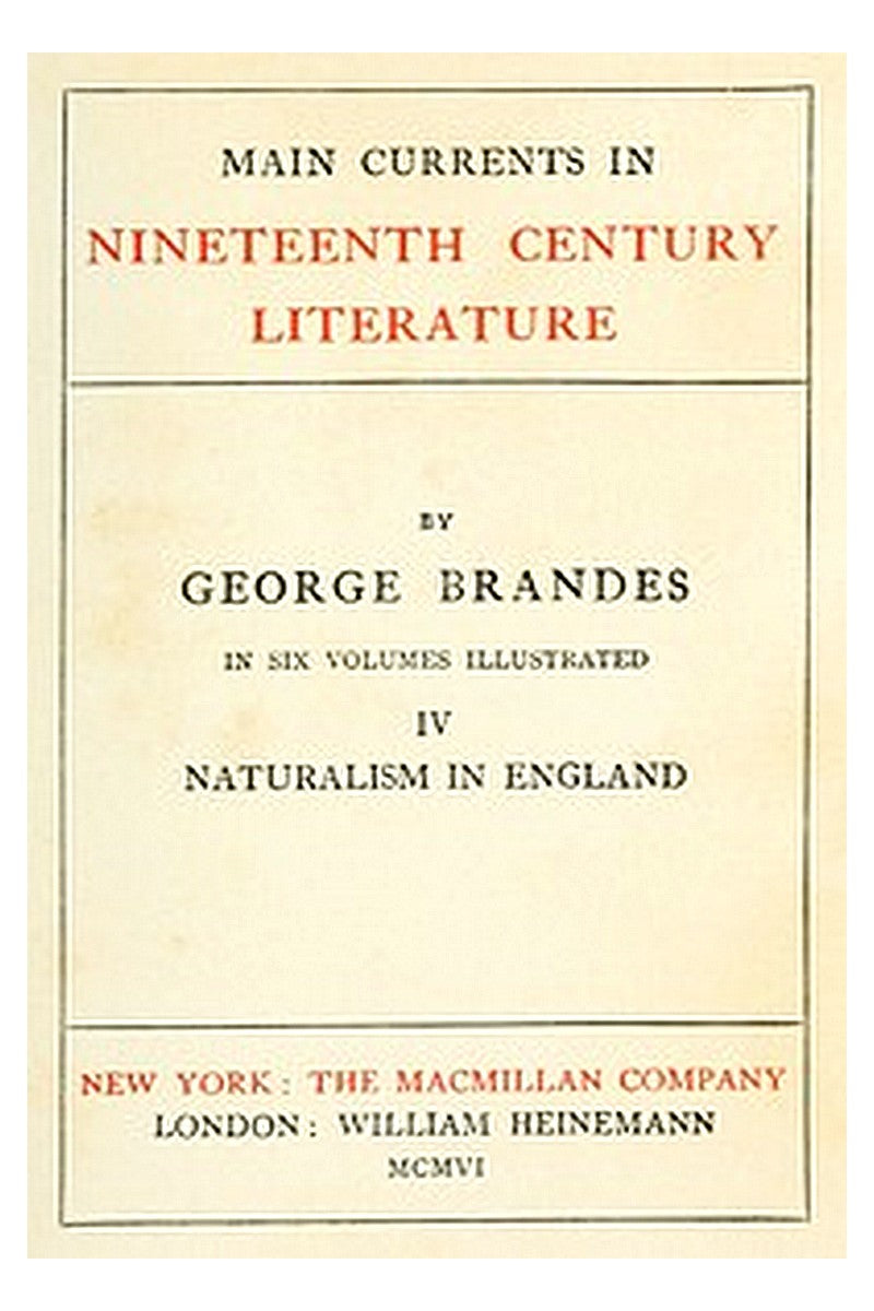 Main Currents in 19th Century Literature - 4. Naturalism in England
