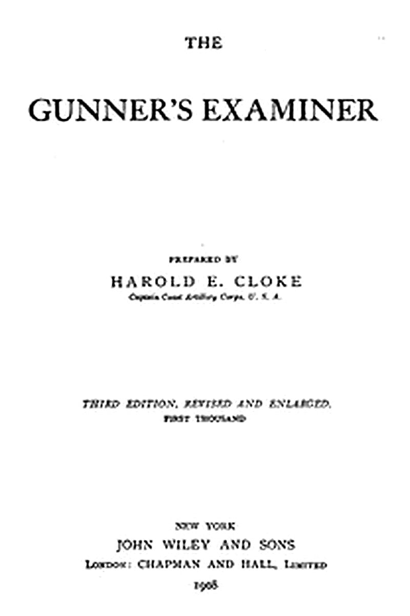 The Gunner's Examiner
