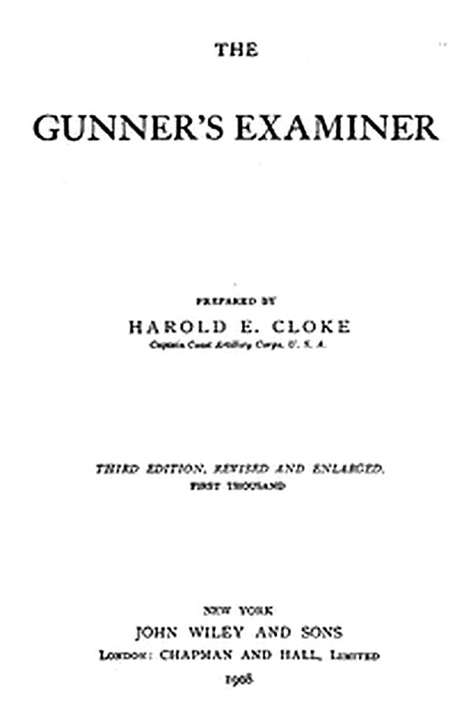 The Gunner's Examiner