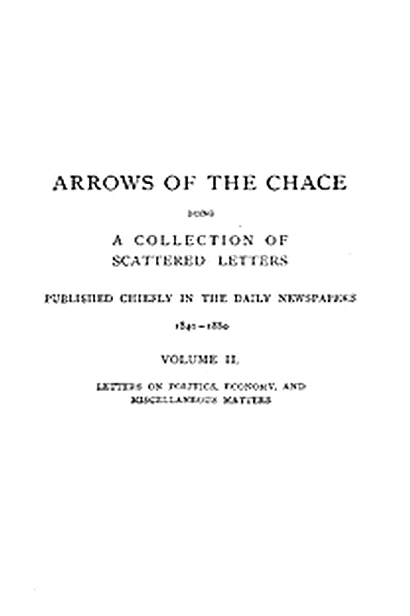 Arrows of the Chace, vol. 2/2
