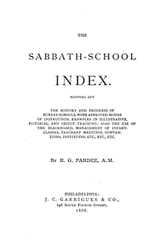 The Sabbath-School Index
